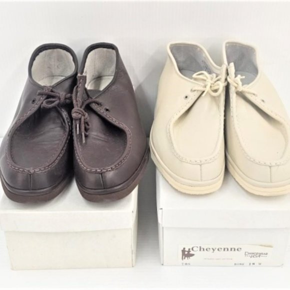 2 Cheyenne MEN'S SHOES Size 10W Men's Brown Shoes Men's Bone Shoes Dance Shoes - Picture 1 of 6